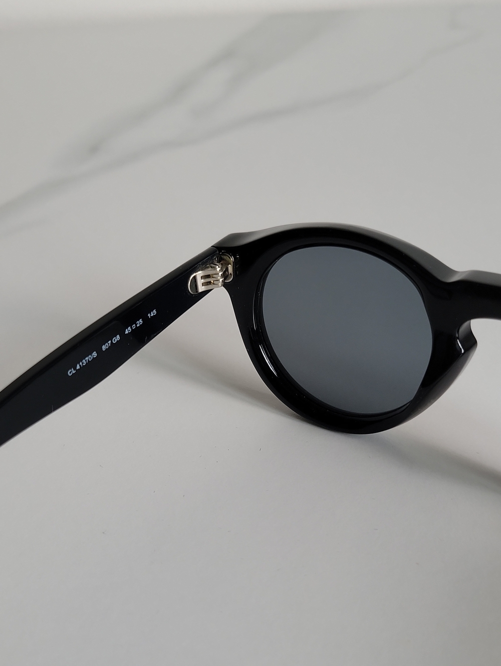 Celine CL41370S Classic Round Black Sunglasses - Picture 9 of 13